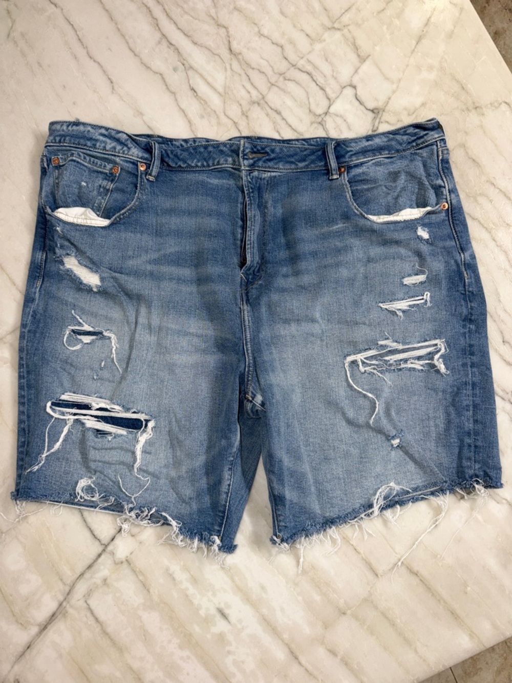 Men’s American Eagle, denim shorts, air flex + size 44